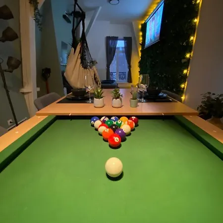 Zen - Roubaix-lille - Balneo - Cinema - Billard דירה *